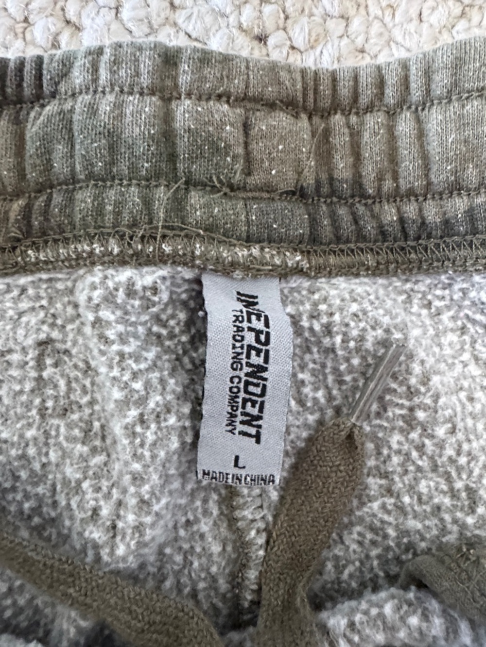 Women's Camo Jogger Pants - Green Sand Jamm - Picture 2 of 4